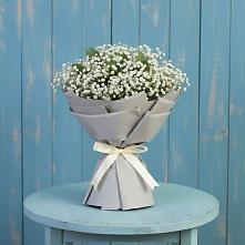 Букет цветов из:  Гипсофила в Энергетиков