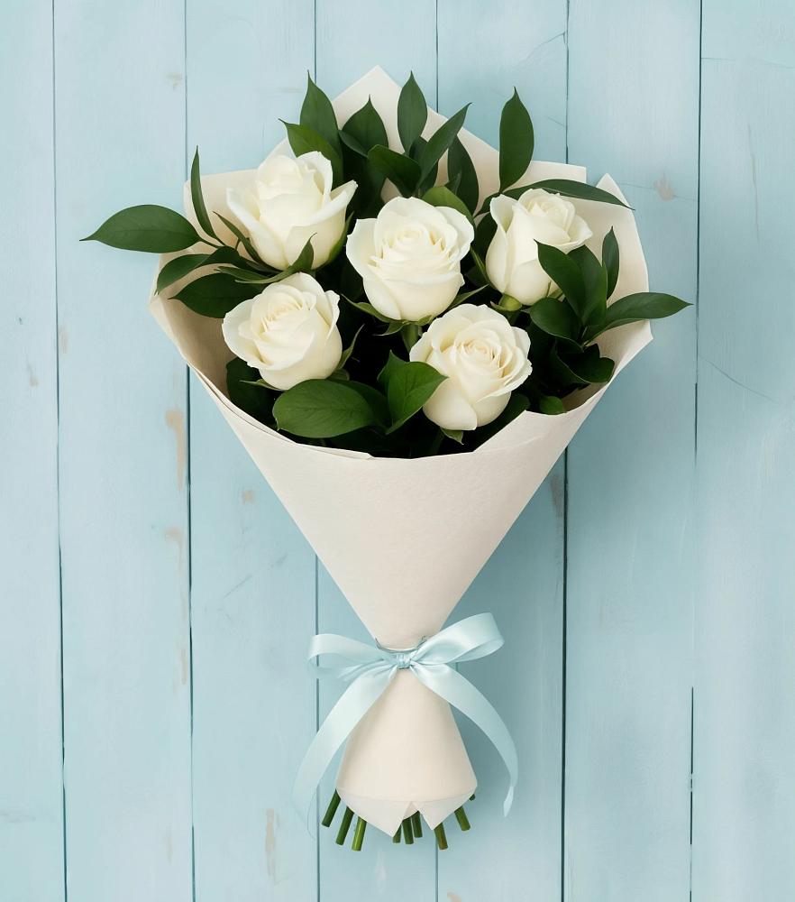 Букет цветов из: Розы в Энергетиков