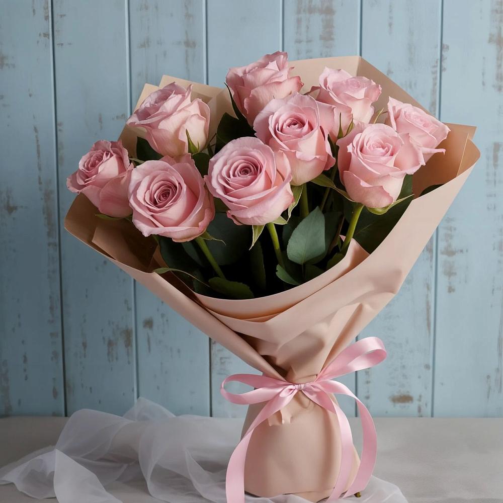 Букет цветов из: Розы в Энергетиков