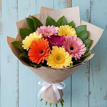 Букет цветов из:  Герберы в Энергетиков