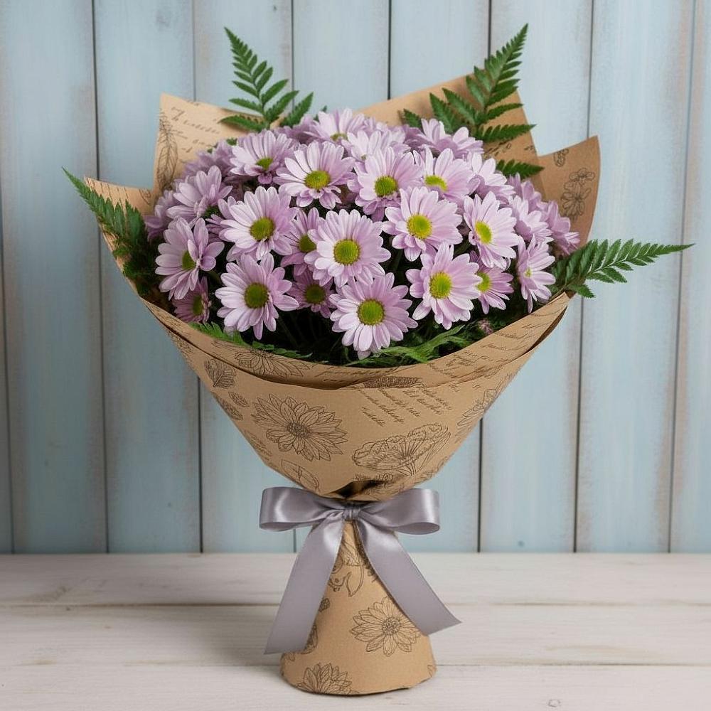 Букет цветов из: Хризантемы в Энергетиков