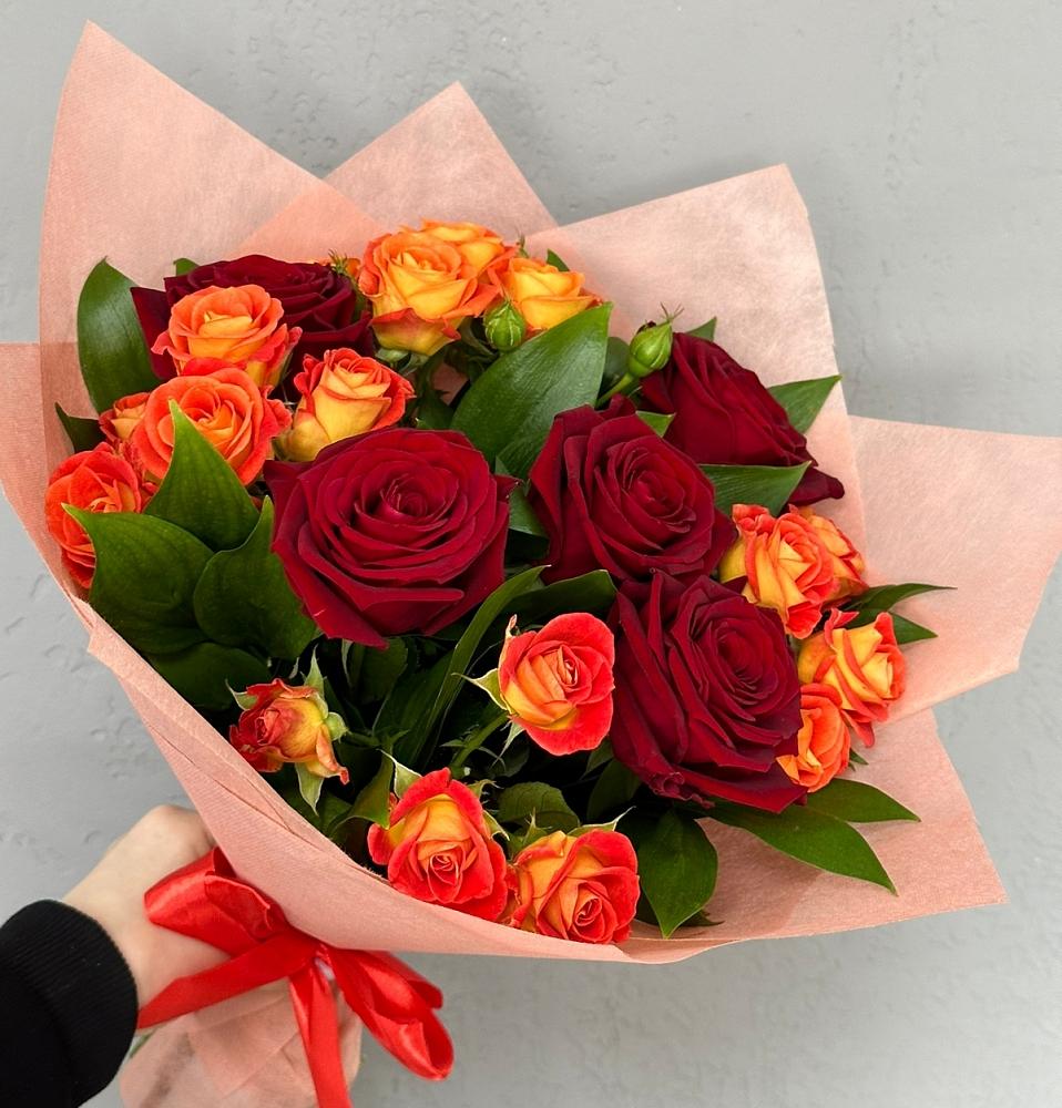 Букет Любовь и восторг в Энергетиков