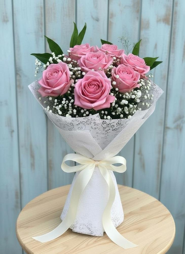 Букет цветов из: Розы в Энергетиков