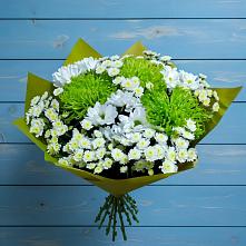 Букет цветов из:  Хризантемы в Энергетиков