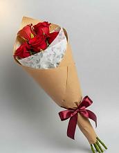 Букет цветов из:  Розы в Энергетиков