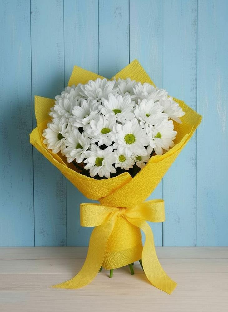 Букет цветов из: Хризантемы в Энергетиков