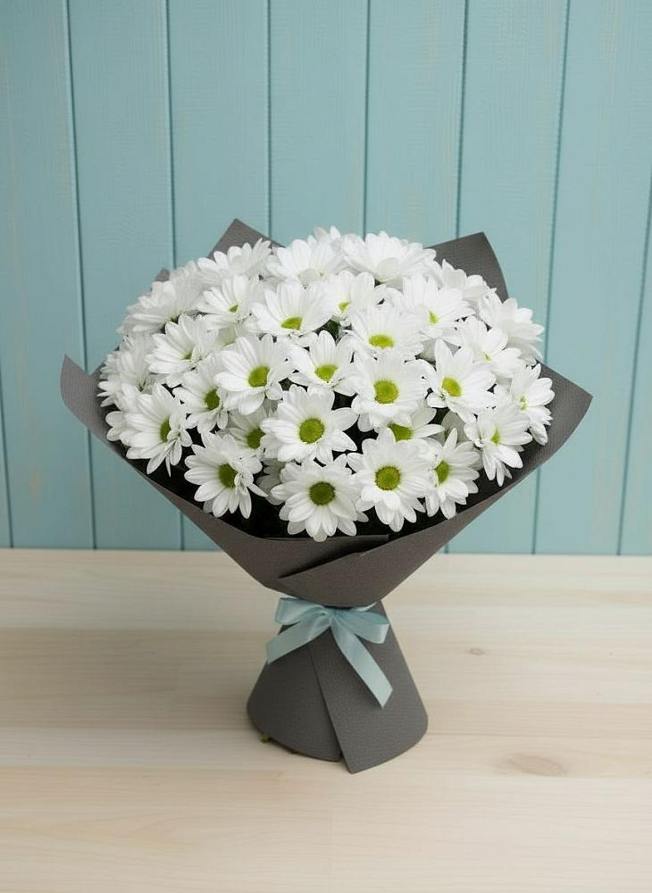 Букет цветов из: Хризантемы в Энергетиков