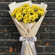 Букет цветов из:  Хризантемы в Энергетиков