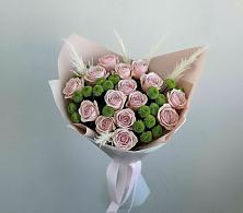 Букет цветов из:  Розы и Хризантемы #REPLACE_PRED# Энергетиков