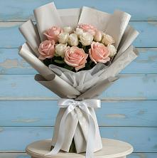 Букет цветов из:  Розы в Энергетиков