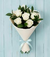 Букет цветов из:  Розы в Энергетиков