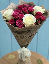 Букет цветов из:  Розы в Энергетиков