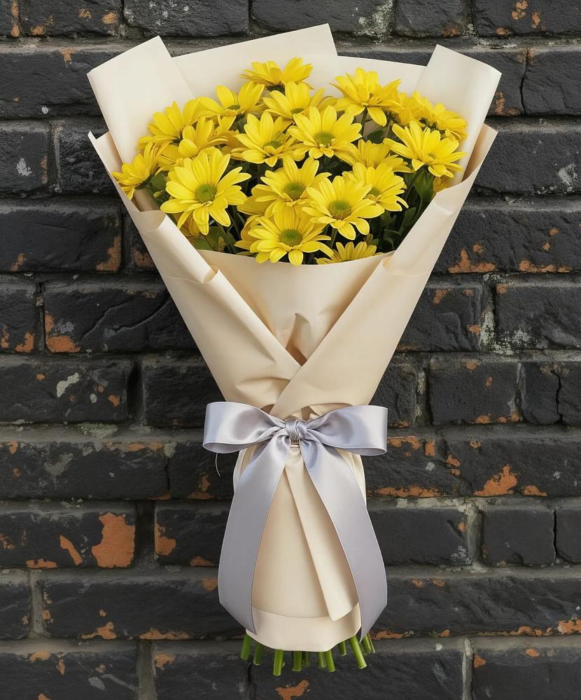 Букет цветов из: Хризантемы в Энергетиков