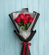 Букет цветов из:  Розы в Энергетиков