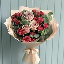 Букет цветов из:  Гвоздики и Розы #REPLACE_PRED# Энергетиков