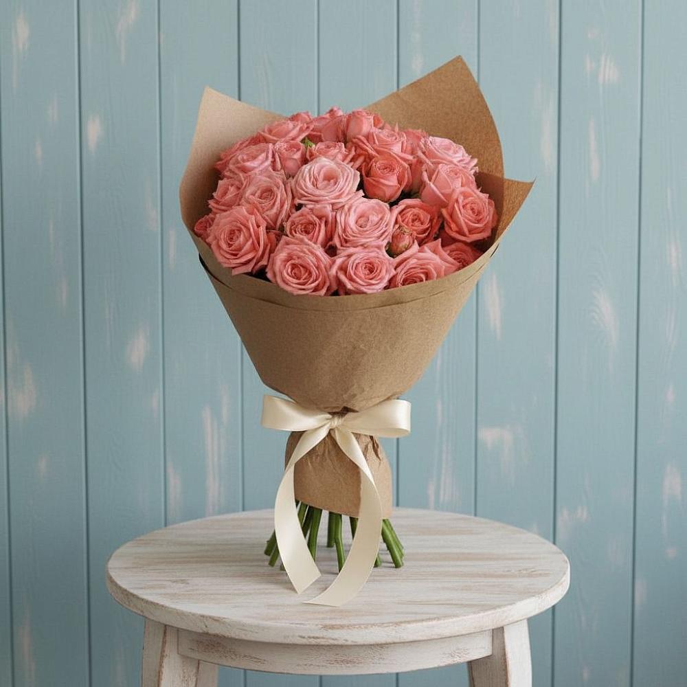 Букет цветов из: Розы в Энергетиков