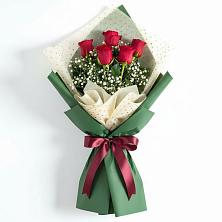 Букет цветов из:  Розы в Энергетиков